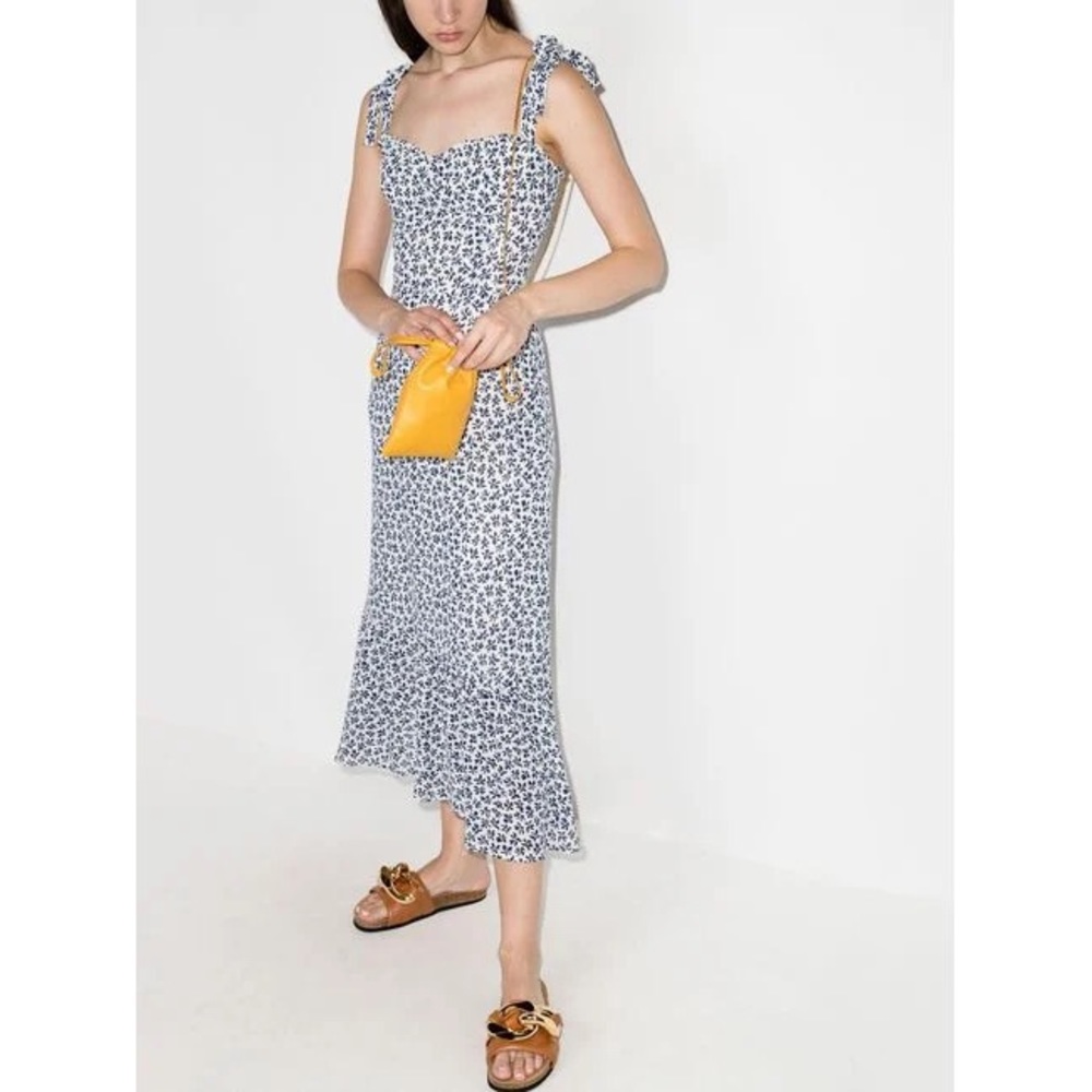 Reformation Nikita Floral Dress in Bombay - Picture 5 of 14
